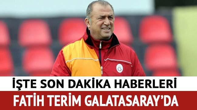 Fatih Terim yeniden Galatasaray'da