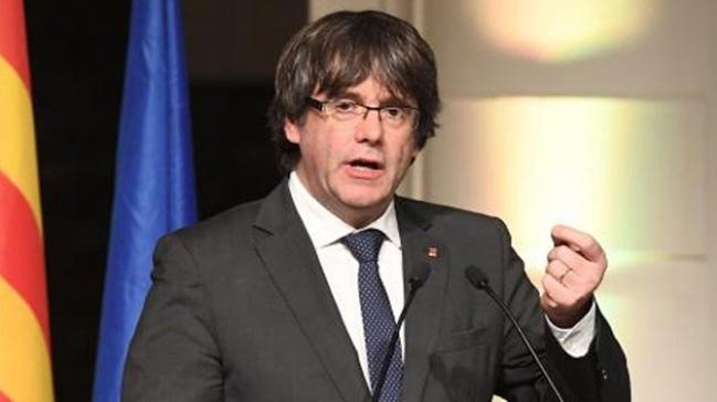 Puigdemont: spanya, Katalonya'nn tokadn suratna yedi