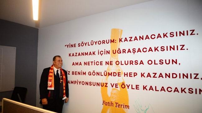 Fatih Terim'e kendi adn tayan oda!