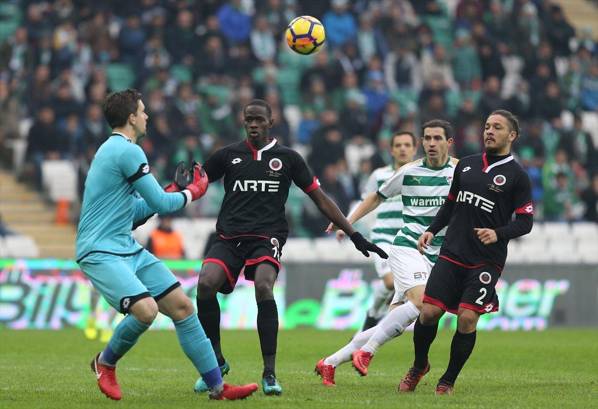 Bursaspor: 1 Genlerbirlii: 1