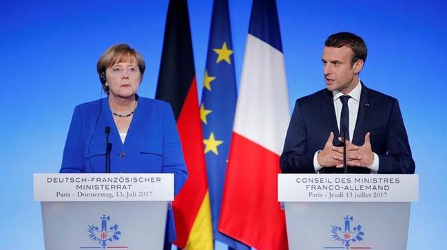 Merkel ve Macron, Ukrayna'da taraflara anlamaya uymalar arsnda bulundu