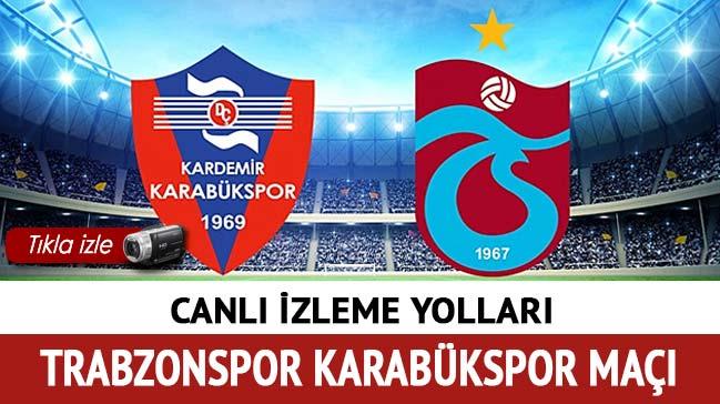 Trabzonzonspor Karabkspor ma iin geri saym balad