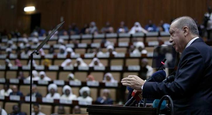 Cumhurbakan Erdoan Sudan Meclisi'ne hitap etti 