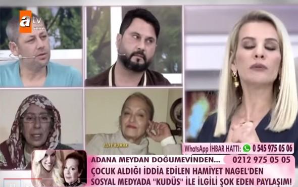 Esra Erol'da Hamiyet Nagel kimdir nereli ka yanda" Esra Erol'u ileden karan kadn 