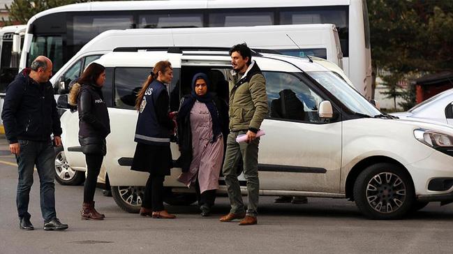 Polis terk edilen bebein annesini gbek bandan buldu