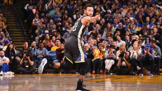 Curry'nin dn muhteem oldu