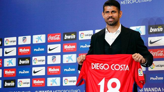 Atletico Madrid, Diego Costa ve Vitolo'yu basna tantt