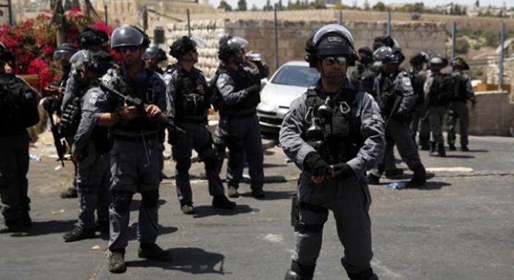 srail polisi Bat eriada 20 Filistinliyi gzaltna ald  