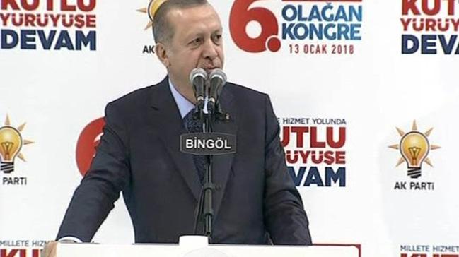 Cumhurbakan Erdoan: Hem masada hem sahada olmaya devam edecei!