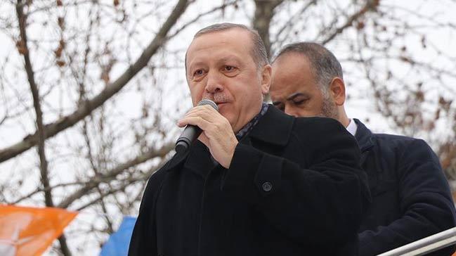 Cumhurbakan Erdoan: Terrden arndrma operasyonuna Afrin'le devam edeceiz