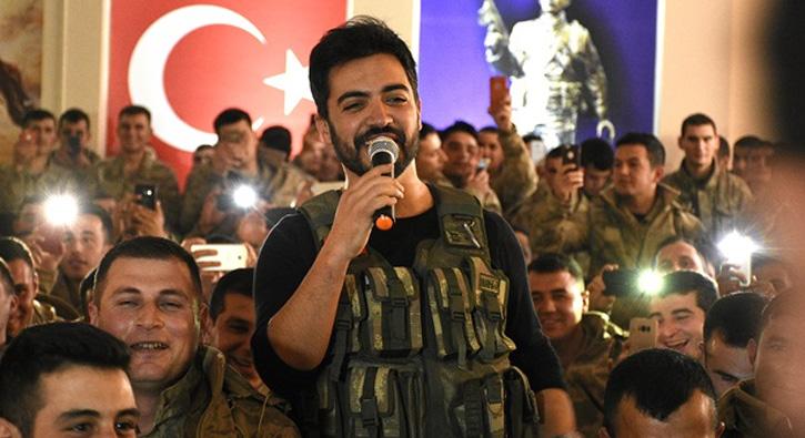 Diyarbakr'da askerlere moral konseri