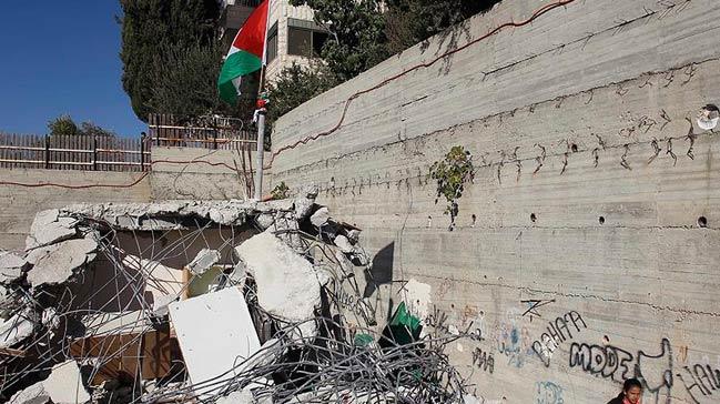 srail gleri Filistinliye ait evi ykt
