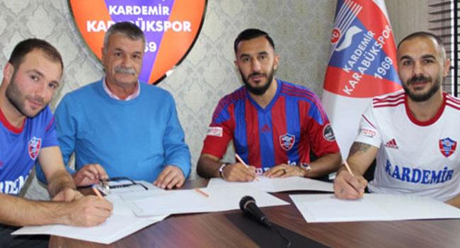 Kardemir Karabkspor'dan 3 transfer birden
