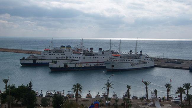 Frtna uyars nedeniyle Taucu-KKTC feribot ve gemi seferleri iptal edildi