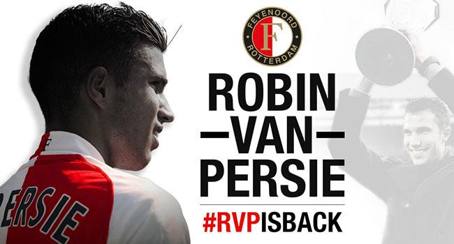 Robin Van Persie, resmen Feyenoord'da!