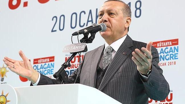 Cumhurbakan Erdoan: Afrin operasyonu balamtr bunu Mnbi takip edecektir