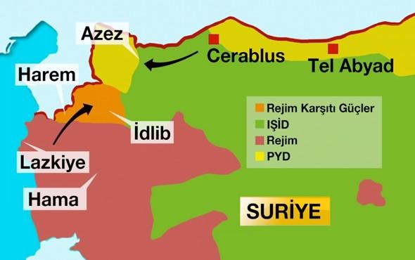 Tel Abyad son dakika nerede nemi nedir haritas Trkiye'nin asl istedii yer 
