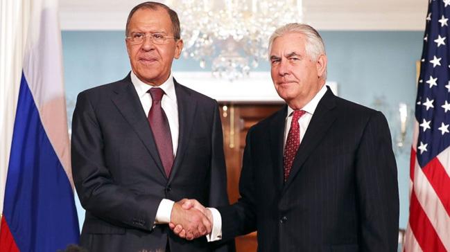 Lavrov ve Tillerson Suriye'yi grt