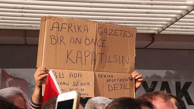 KKTC'de Afrin provokasyonu yapan gazeteye tepki
