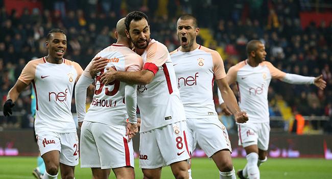 Galatasaray'n 'Derdiyok'! Sar-Krmzllar, Kayserispor'u deplasmanda 3-1 malup etti