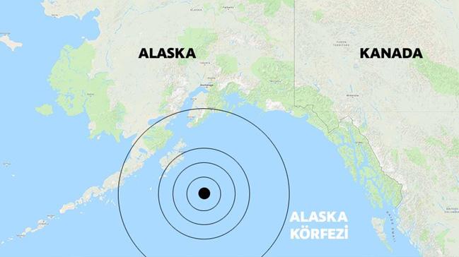 Alaska'da 8.2 byklnde deprem