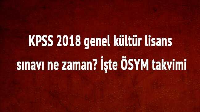 2018 KPSS ABT snav lisans n lisans- ortaretim bavurular SYM son dakika 