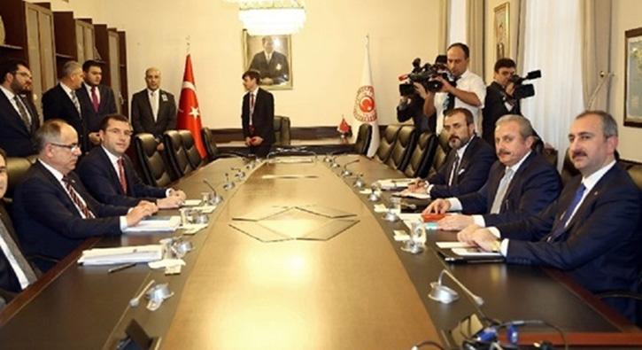 AK Parti-MHP Milli Mutabakat Komisyonu nc kez topland
