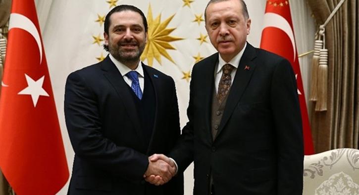 Cumhurbakan Erdoan Lbnan Babakan Hariri'yi kabul etti