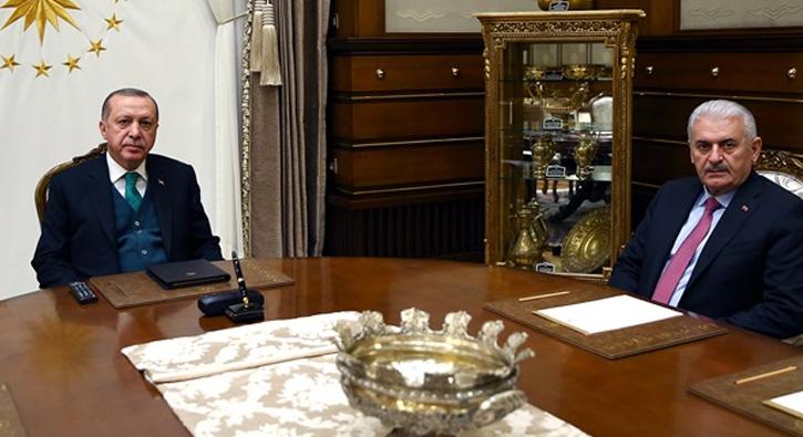 Cumhurbakan Erdoan Babakan Yldrm kabul etti