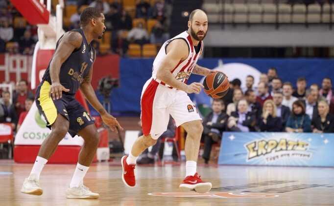 Olympiakos: 95 Fenerbahe Dou: 70