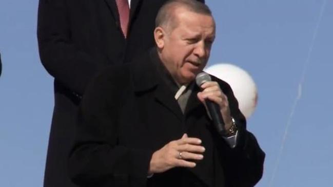 Cumhurbakan Erdoan: Afrin'e doru ilerliyoruz, az kald