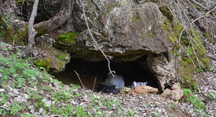 Tunceli'de terr rgt PKK'nn kulland 5 snak imha edildi  