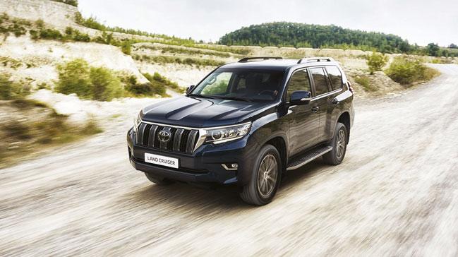 Toyotann efsane arac  Land Cruiser Prado yenilendi