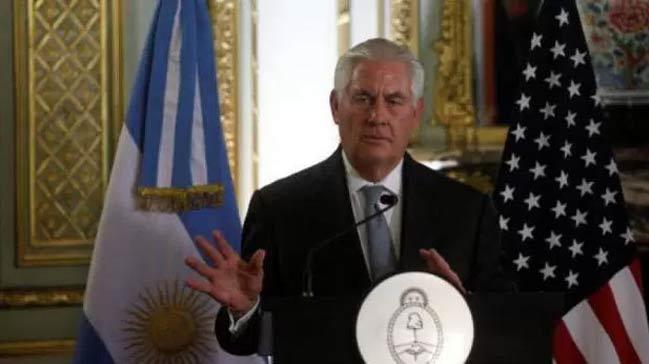 Tillerson: Venezuelada demokrasinin kne daha fazla seyirci kalamayz