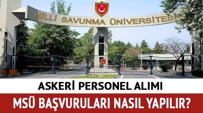 Milli Savunma niversitesi bavurular balad