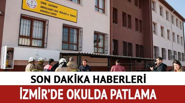 Okulda korkutan patlama! l ve yarallar var