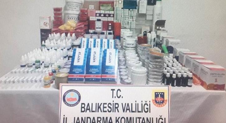 Balkesir'de kaak 23 bin 280 para di protez ele geirildi