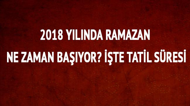 te 2018 Ramazan ay balangc