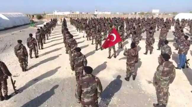 SO'nun Trkmen komandolar Afrin yolunda