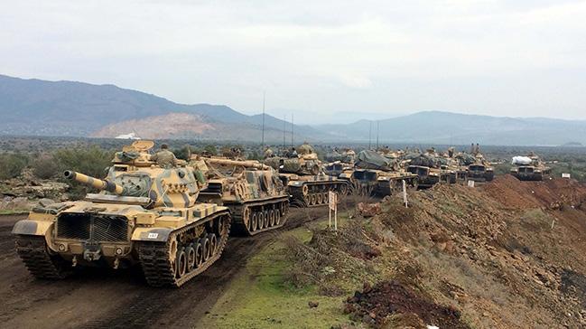 Afrin blgesinde stratejik blge PYD/PKK'dan temizledi