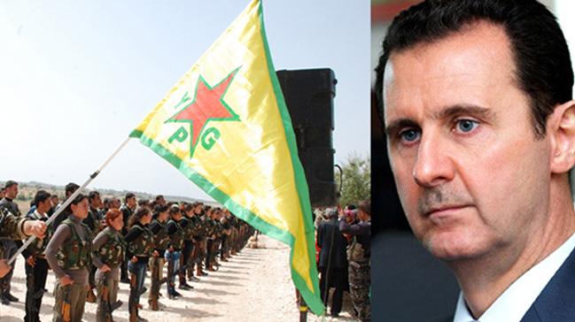 Reuters'e itiraf ettiler: Esed'den YPG'ye yardm
