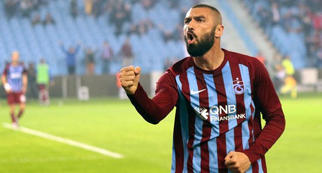 Trabzonspor'da Burak Ylmaz sevinci