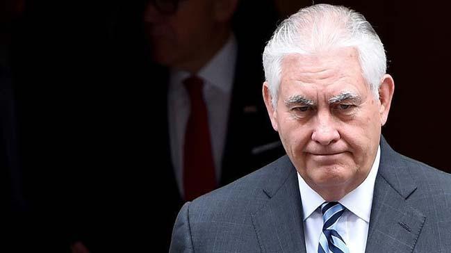 ABD Dileri Bakan Tillerson'dan Irak ve Suriye aklamas