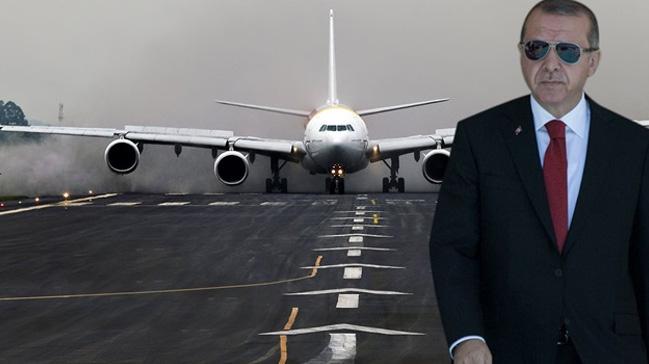 3.havalimannda yaplacak ilk uuta Cumhurbakan Recep Tayyip Erdoan da yer alacak