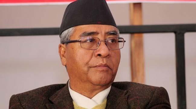 Nepal'de Babakan Deuba, partisinin meclis ounluunu kaybetmesi nedeniyle grevini brakt