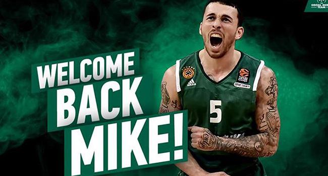 Mike James, Panathinaikos'a geri dnd