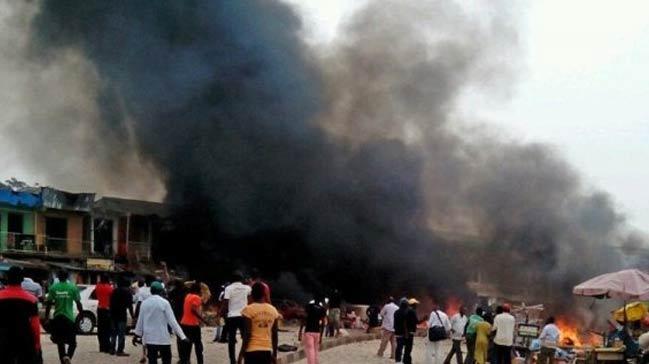 Nijerya'da intihar saldrs: 21 l, 22 yaral