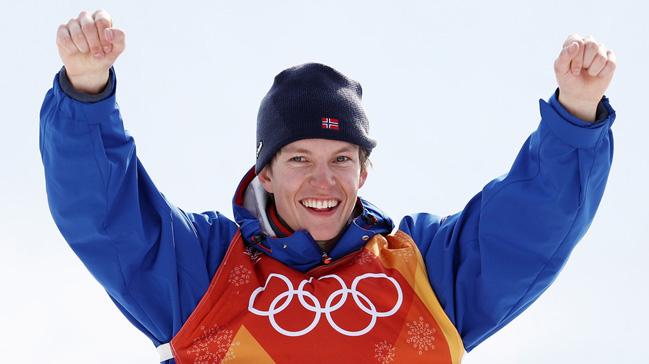 Norveli serbest stil kayak Oystein Braaten, kariyerinin ilk olimpiyat ampiyonluuna ulat
