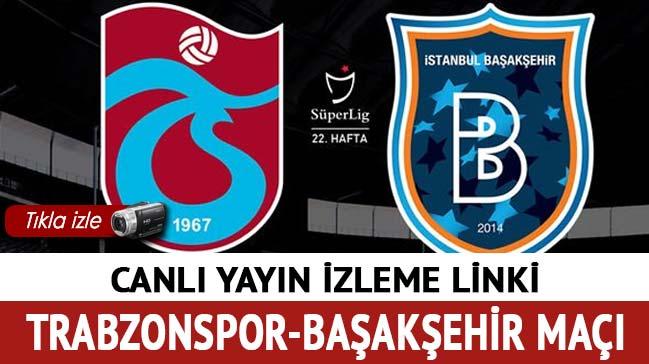 Baakehir ve Trabzonspor ma heyecan devam ediyor