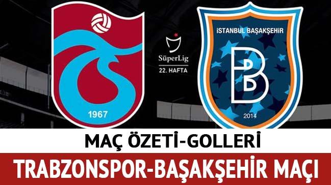 Trabzonspor Baakehir ma heyecan devam ediyor